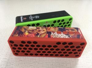 Wholesale Speakers: Red Coca Cola Bluetooth Speaker Honeycomb World Cup Promotional Gift Green Heineken Portable Speaker
