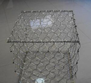 Wholesale stone fence basket: Hot Dipped Galvanized Iron Wire Gabion Mesh Fence