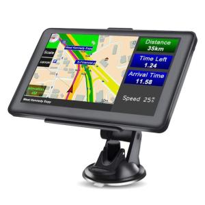 Wholesale car gps navigation: 256M / 8g Portable 7-inch GPS Navigator FM Transmits Optional Bluetooth Avin Reversing Image