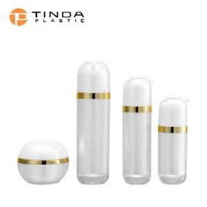 Wholesale cosmetic factory: Factory Custom Luxury Cosmetics Acrylic Bottle Packaging Sets Empty Cream Jar and Pump Spray Bottle