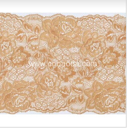 Vintage Embroidered Nylon Spandex Edging Lace Trim for Lingerie