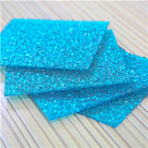 Wholesale roof tile machine: UNIQUE 100% Virgin Bayer Material Colored Diamond Polycarbonate Embossed Sheet