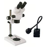 Microscope, Binocular with Halogen Light Source
