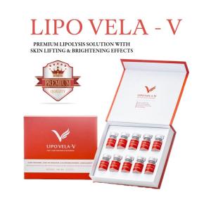 Wholesale facial wrinkle reducer: LIPO VELA - V Premium Lipolysis Solution with A Whitening & Lifting Effect, Beautiful V-line