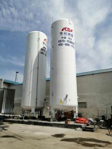 Wholesale electric lo: 15m3 Lox/Lin/Lar Gas Cryogenic Storage Tank Liquid Oxygen Gas Tank for Industry Use