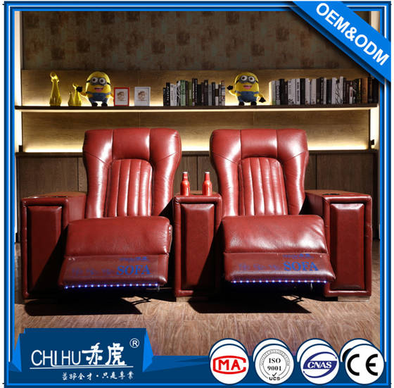 Sell Hot selling genuine leather reclining...
