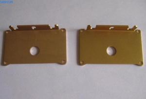 Wholesale punching parts: Punch Press Metal Stamping Customized Copper Brass Battery Box Spare Parts