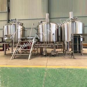 Wholesale exterior pipe insulation jacket: 1000 Liter Small Beer Brewery Equipment Craft Beer Equipment Brewhouse