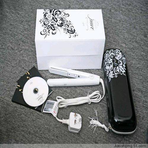 white ghd hair straightener