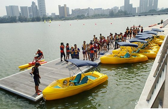 water bike pedal boats