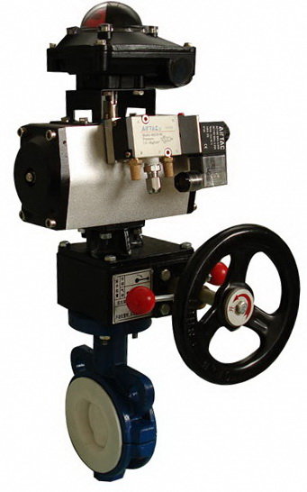 Butterfly Valve with Pneumatic Actuator(id:5378368) Product details