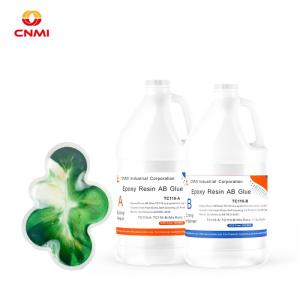 Wholesale rubber label: CNMI Epoxy Resin Crystal Clear AB Glue Transparent Epoxy Resin Kit HL310 3:1 Faux Water for Artifici