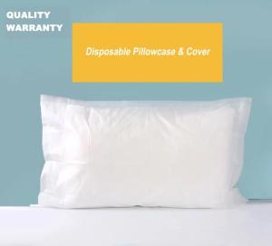 Wholesale non woven pillow cover: Disposable Nonwoven Pillow Case/Pillow Cover