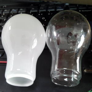 Wholesale clear bulb: Clear and Coated Lamp Glass Bulb Shell