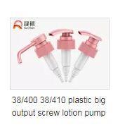Wholesale dispensing pump: 38/400 38/410 Plastic Big Output Screw Lotion Pump Dispenser for Cleaning Bottle