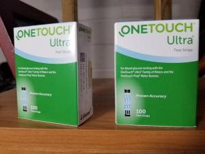 Wholesale Medical Test Kit: OneTouch Ultra Blood Glucose Test Strips, 100 Test Strips