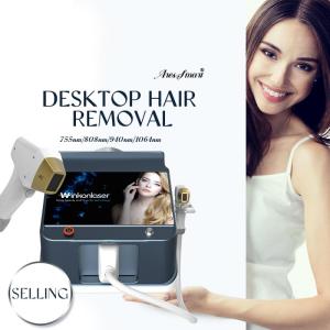 Wholesale three channel: Winkonlaser DL500 AresSmart 808nm Laser Hair Removal Machine Beauty Equipment