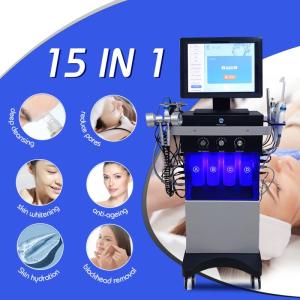 Wholesale smo: 14 in 1 Skin Deep Cleaning Diamond Peel Oxygen Facial Machine Microdermabrasion Device