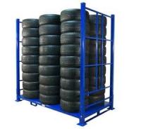 Foldable Tyre Rack Stacking Tire Rack