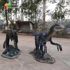 Wholesale animatronic dinosaurs: 3 Meters Customized Robotic Life Size Animatronic Dinosaurs for Amusement Park