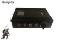 Wholesale military: Back Pack Military COFDM Video Transmitter Wireless H.265 1080P HD 5 Watt RF Power