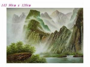 Wholesale oil painting reproduction: Landscape Oil Painting, Canvas Oil Painting (WL-DH03)