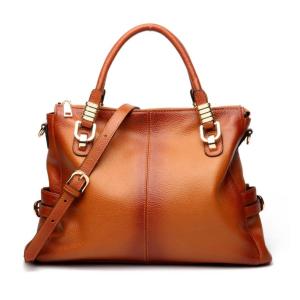 Wholesale ladies leather handbag: Genuine Leather Ladies Handbag