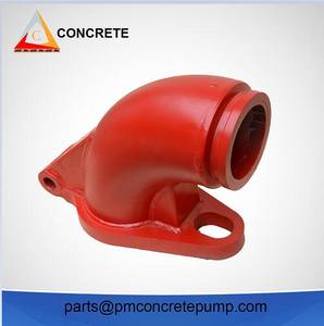 Wholesale bent pump: Concrete Pump Parts SANY Outlet NO.1 Elbow/Hinge Bent Pipe for SANY Truck-Mounted Concrete Pump