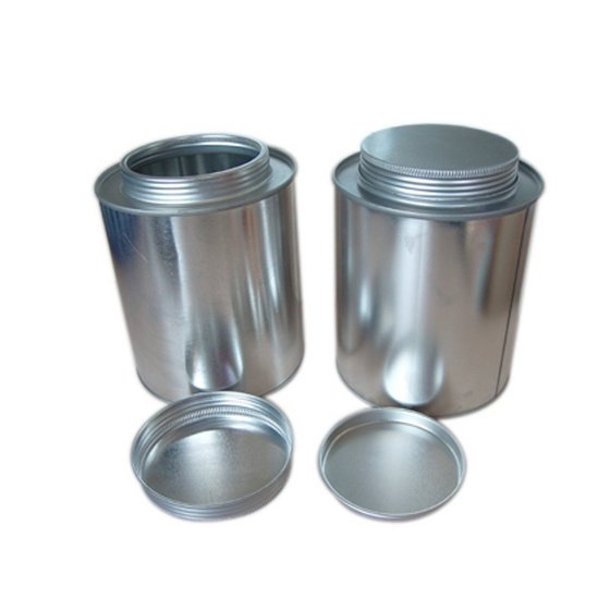 tin cans with lids