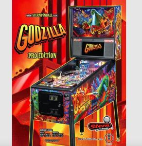 Wholesale amusement machine: Stern Godzilla Pro Pinball Machine STERN-GZPRO