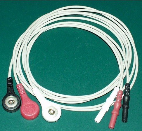 ECG Ekg 3 Lead Patient Monitor Cable Leads Wires(id:7068271) Product ...