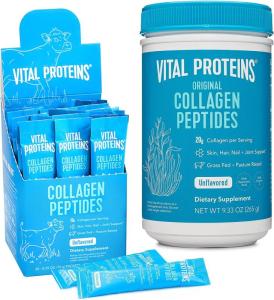 Wholesale stick: Vital Proteins Collagen Peptides Powder, 9.33 Oz Unflavored + 20 Stick Pack