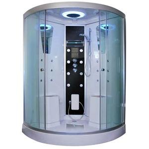 Walk-in Twin Seat Steam Shower Cubicle(id:6605663) Product details ...