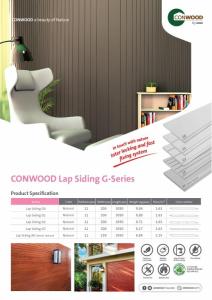 Wholesale interior wood to wood: Lap Siding G Series