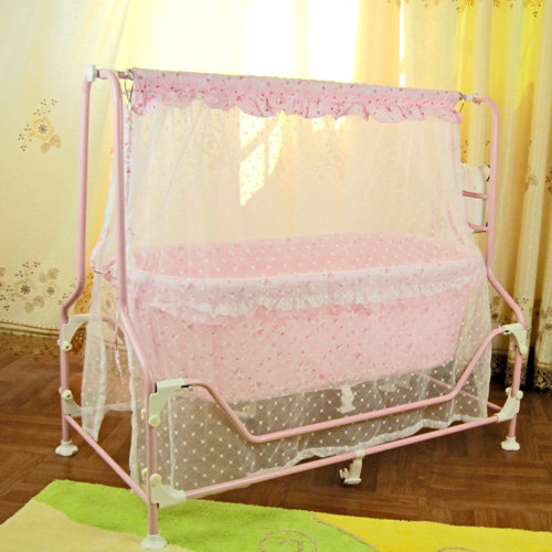 Automatic Intelligent Baby Cradle Crib With Mp3 Player Id