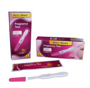Wholesale Medical Test Kit: 510k ACCU NEWS HCG Pregnancy Test Kit