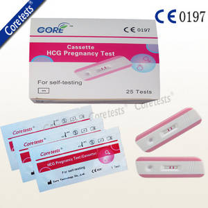 Wholesale pregnancy test strip: CE Approved One-step HCG Pregnancy Test Kit