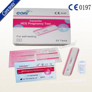Wholesale urine reagent test strip: CE Approved One-step HCG Pregnancy Test Kit