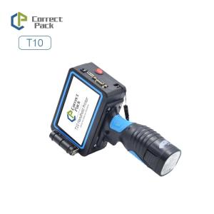 Wholesale inkjet printing: Correct Pack T10 Intelligent Inkjet Handheld Printer in High-definition Printing Character