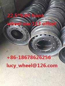 Wholesale 12r22 5: Front  Wheel Use 22.5*9.00 with 113/120mm Offset