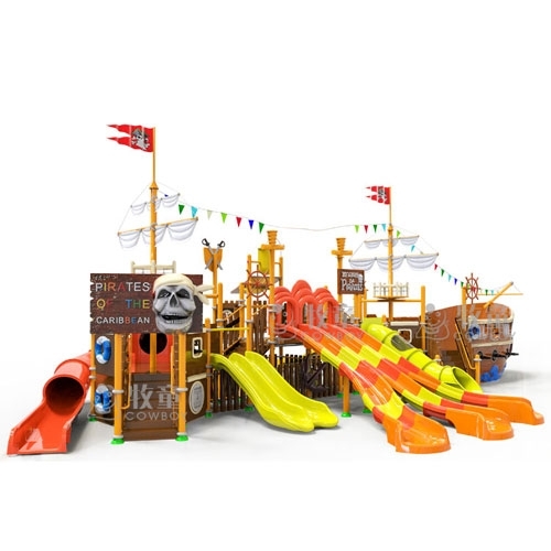 Water Park Slides Equipment Pirate Series for Sale