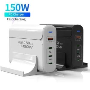 Wholesale w: 150W USB C PD Chargers PD3.0 QC4 PPS Fast Charging Computer Home Charger Adapter