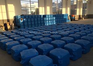 Wholesale floating platform: Plastic Floating Pontoon Floating Dock Plastic Pontoons