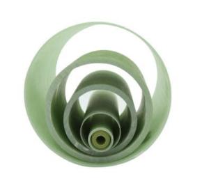 Wholesale hollow glass fiber tube: Epoxy Fiber Glass Winding Cylinders