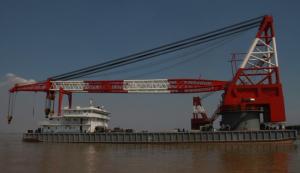 Wholesale Construction Machinery: 100t Crane Barge 200t Floating Crane Barge 300t 400t 500t Floating Crane Vessel 150t 250t 350t 50t