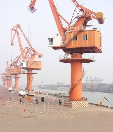 Fixed Pedestal Jetty Crane(id:4501056). Buy China Fixed Pedestal Jetty ...