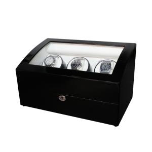 Wholesale date stamp: 3+7 Automatic Wooden Mechanical Wrist Watch Winder Box  Automatic Watch Winder