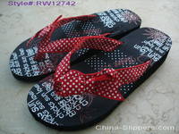 Slipper with Bowknot On Upper