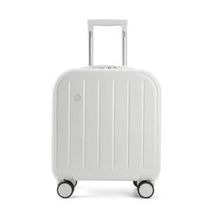 Wholesale light weight: Small Light Weight White Hard Case Hand Luggage Suitcase Cabin Travel Bags Trolley Bag Manufacturers