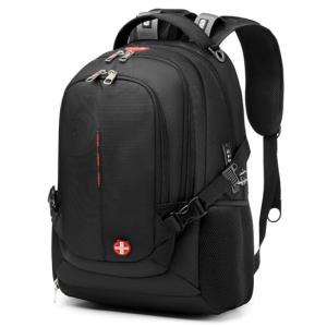 Wholesale school bag: Large Capacity Waterproof Fabric School Laptop Backpack Bags with Multi-functipnal Pockets